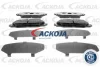 A70-0029 ACKOJA Комплект тормозных колодок, дисковый тормоз