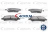 A70-0032 ACKOJA Комплект тормозных колодок, дисковый тормоз