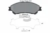 BPD1258 BENDIX Braking Комплект тормозных колодок, дисковый тормоз