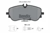 BPD1630 BENDIX Braking Комплект тормозных колодок, дисковый тормоз