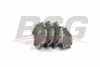 BSG 15-200-053 BSG Комплект тормозных колодок, дисковый тормоз