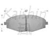 FK11144 KAISHIN Комплект тормозных колодок, дисковый тормоз