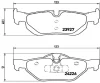 FK20032 KAISHIN Комплект тормозных колодок, дисковый тормоз