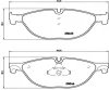 FK20126 KAISHIN Комплект тормозных колодок, дисковый тормоз