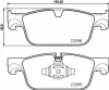 FK20148 KAISHIN Комплект тормозных колодок, дисковый тормоз