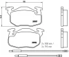 FK20226 KAISHIN Комплект тормозных колодок, дисковый тормоз