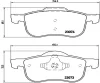 FK20310 KAISHIN Комплект тормозных колодок, дисковый тормоз