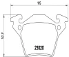 FK20322 KAISHIN Комплект тормозных колодок, дисковый тормоз