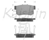 FK5066 KAISHIN Комплект тормозных колодок, дисковый тормоз