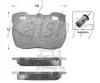 FK5285 KAISHIN Комплект тормозных колодок, дисковый тормоз