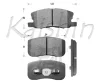FK6121 KAISHIN Комплект тормозных колодок, дисковый тормоз