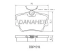 DBP1019 DANAHER Комплект тормозных колодок, дисковый тормоз