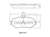 DBP1401 DANAHER Комплект тормозных колодок, дисковый тормоз