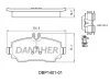 DBP1401-01 DANAHER Комплект тормозных колодок, дисковый тормоз