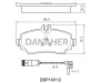 DBP1401/2 DANAHER Комплект тормозных колодок, дисковый тормоз