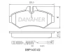 DBP1437-02 DANAHER Комплект тормозных колодок, дисковый тормоз