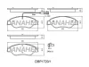 DBP1720/1 DANAHER Комплект тормозных колодок, дисковый тормоз