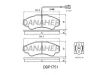 Превью - DBP175/1 DANAHER Комплект тормозных колодок, дисковый тормоз (фото 2)