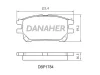 DBP1784 DANAHER Комплект тормозных колодок, дисковый тормоз