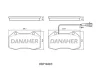 DBP1940/3 DANAHER Комплект тормозных колодок, дисковый тормоз