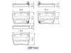 DBP1942 DANAHER Комплект тормозных колодок, дисковый тормоз