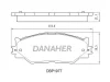 DBP1977 DANAHER Комплект тормозных колодок, дисковый тормоз