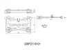 DBP2118-01 DANAHER Комплект тормозных колодок, дисковый тормоз