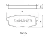 DBP2154 DANAHER Комплект тормозных колодок, дисковый тормоз