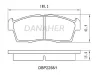 DBP2258/1 DANAHER Комплект тормозных колодок, дисковый тормоз