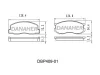 DBP409-01 DANAHER Комплект тормозных колодок, дисковый тормоз