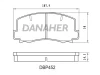 DBP452 DANAHER Комплект тормозных колодок, дисковый тормоз