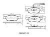 DBP457-02 DANAHER Комплект тормозных колодок, дисковый тормоз