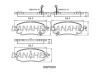 DBP5035 DANAHER Комплект тормозных колодок, дисковый тормоз
