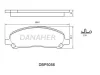 DBP5056 DANAHER Комплект тормозных колодок, дисковый тормоз