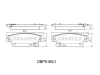 DBP5160/1 DANAHER Комплект тормозных колодок, дисковый тормоз
