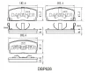 DBP626 DANAHER Комплект тормозных колодок, дисковый тормоз