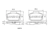 DBP70 DANAHER Комплект тормозных колодок, дисковый тормоз