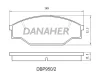 DBP950/2 DANAHER Комплект тормозных колодок, дисковый тормоз