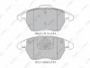 BD-2206 LYNXAUTO Комплект тормозных колодок, дисковый тормоз