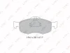 BD-3011 LYNXAUTO Комплект тормозных колодок, дисковый тормоз