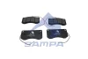 093.782 SAMPA Комплект тормозных колодок, дисковый тормоз