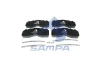 093.876 SAMPA Комплект тормозных колодок, дисковый тормоз
