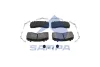 096.972 SAMPA Комплект тормозных колодок, дисковый тормоз