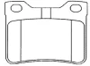 AKD-1042 ASVA Комплект тормозных колодок, дисковый тормоз