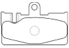 AKD-1456 ASVA Комплект тормозных колодок, дисковый тормоз