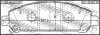 Превью - 0101-AGV10F FEBEST Комплект тормозных колодок, дисковый тормоз (фото 2)
