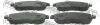 0201-L33RF FEBEST Комплект тормозных колодок, дисковый тормоз