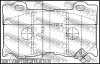 Превью - 0201-V36F FEBEST Комплект тормозных колодок, дисковый тормоз (фото 2)