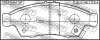 Превью - 0701-RH418F FEBEST Комплект тормозных колодок, дисковый тормоз (фото 2)