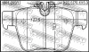 Превью - 1601-205R FEBEST Комплект тормозных колодок, дисковый тормоз (фото 2)